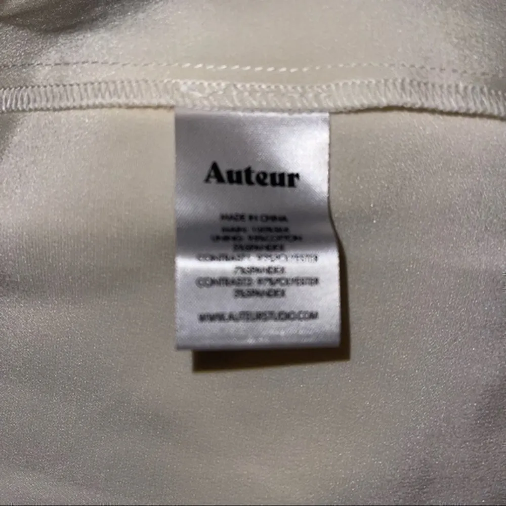 Silk Cutout Maxi Dress White Size L - Image 6