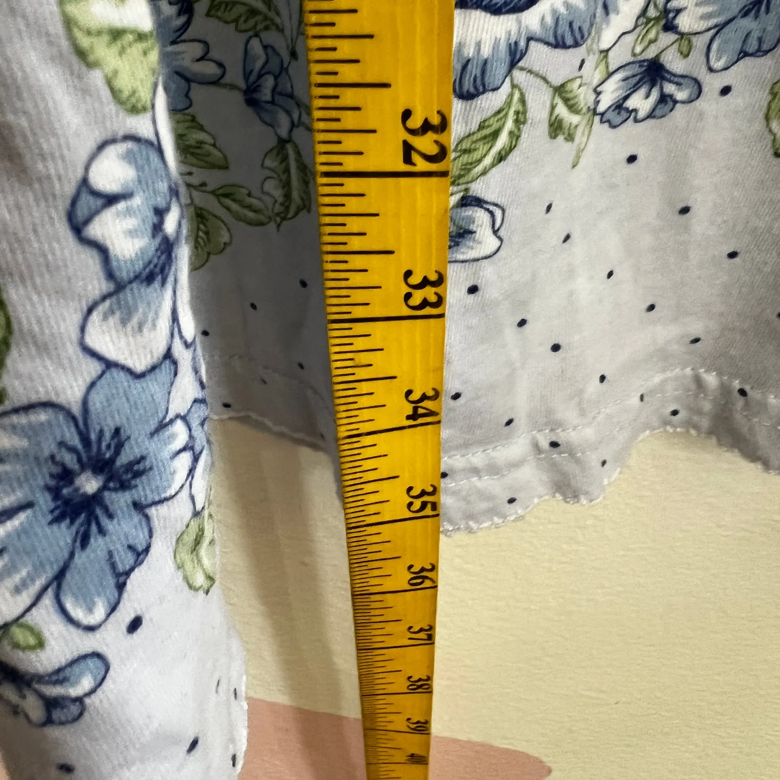 Charter Club Blue‎ Nightgown Lace Trim Cozy Sleepwear Classic Vintage Large - Image 6