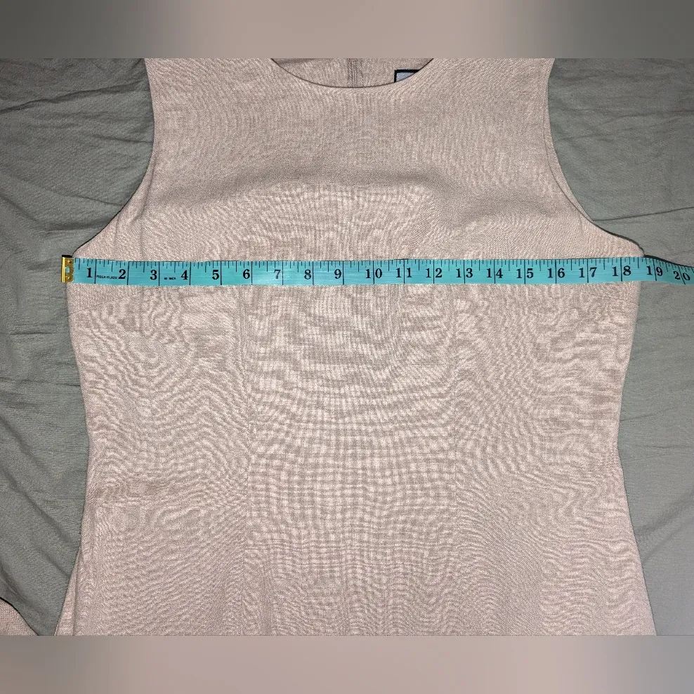 Vintage BICÉ By Sag Harbor Linen Blend Two Piece Embroidered Dress And Jacket Sm - Image 6