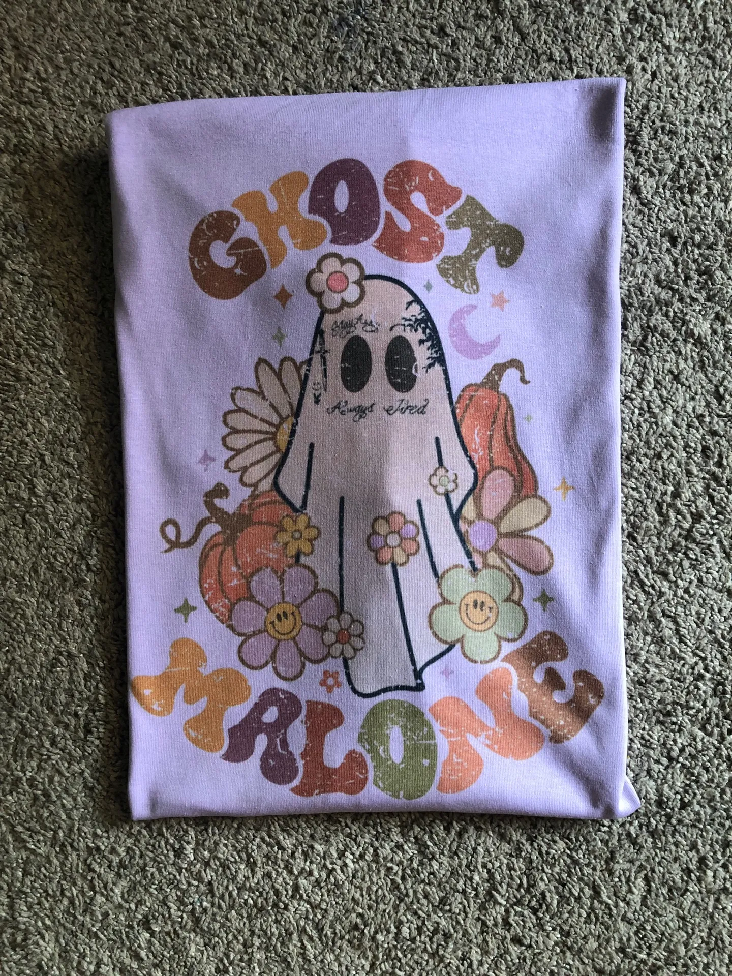 Ghost Post Malone T-shirt Halloween spooky stay alive  - Image 2