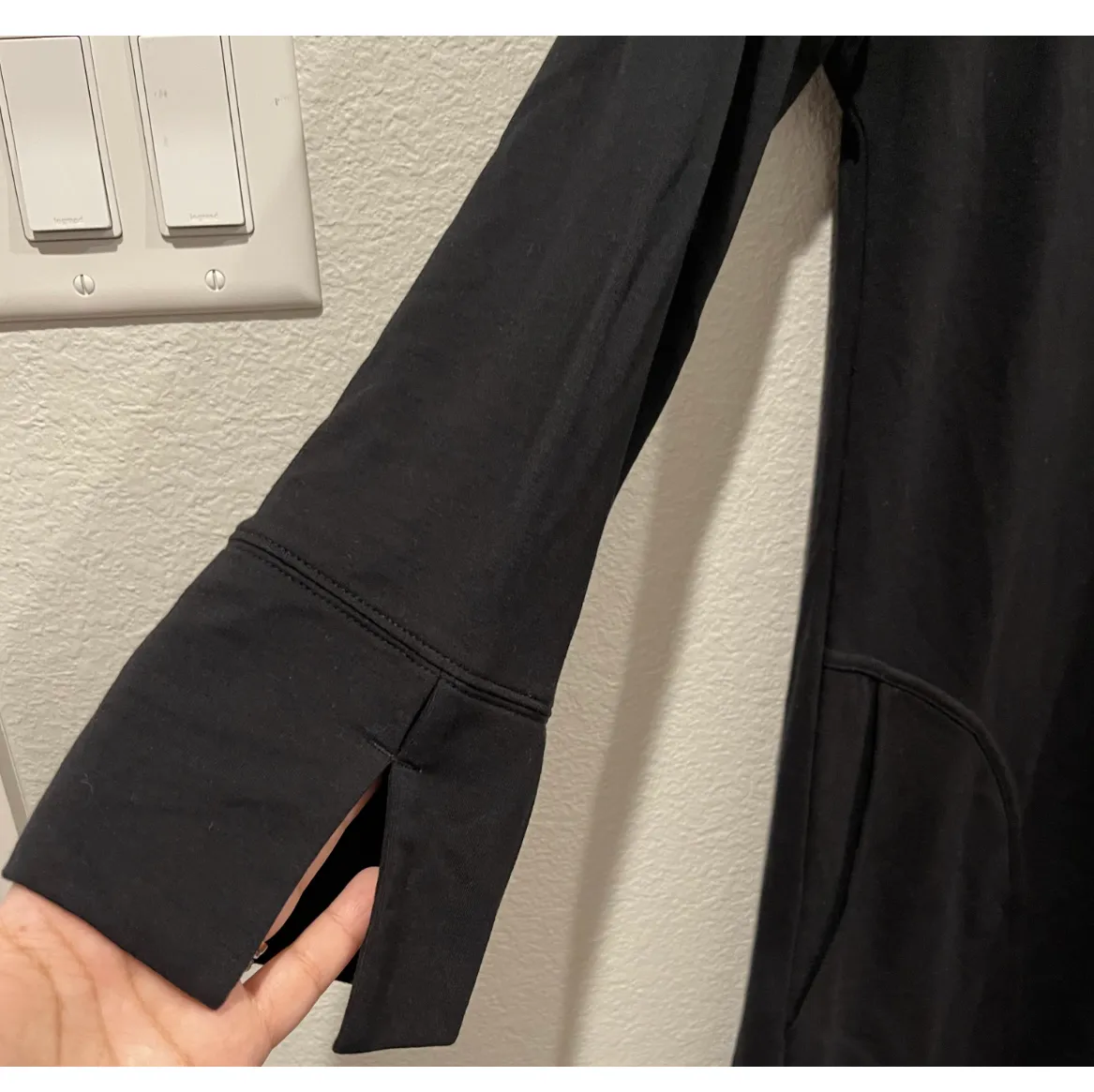 SOFT SURROUNDINGS Warm And Cozy Black Pullover - Image 4