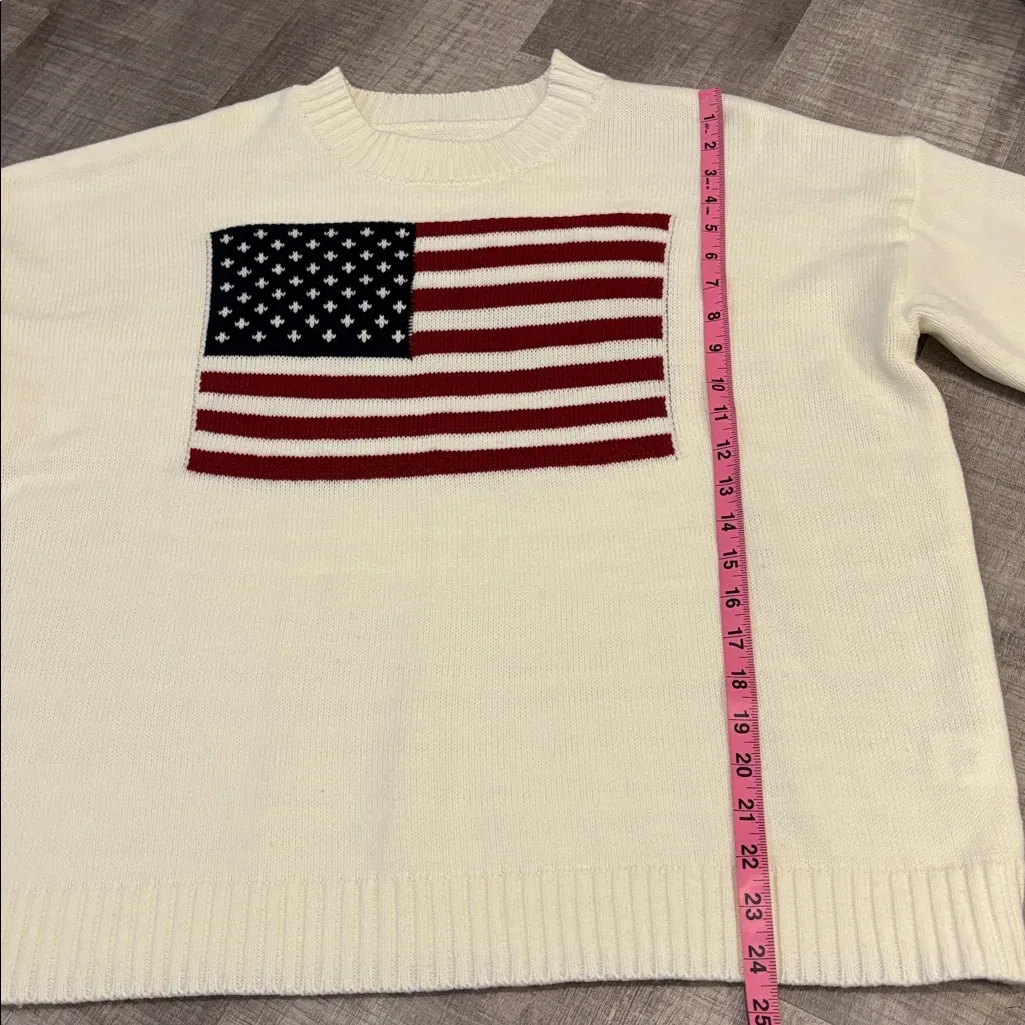 american flag sweater Size M - Image 5