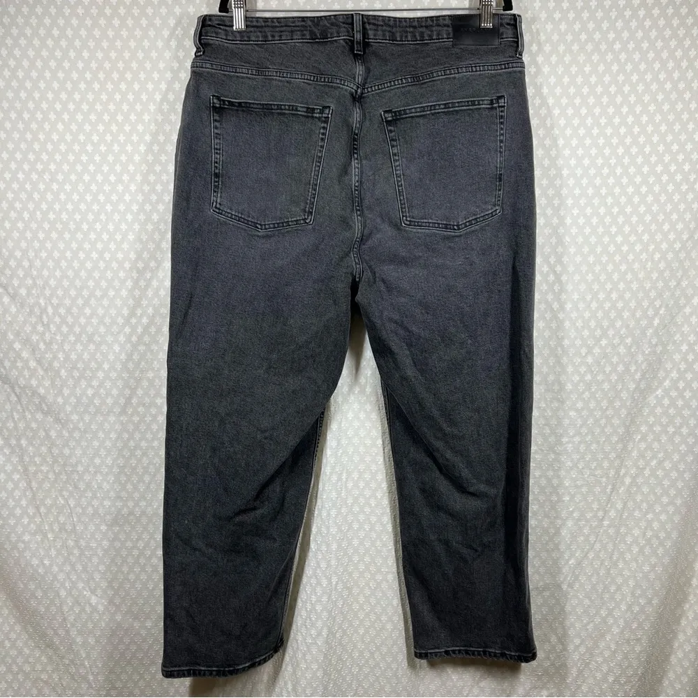 Everlane Washed Black Organic Cotton The Curvy Way‎ High Jeans - Image 4