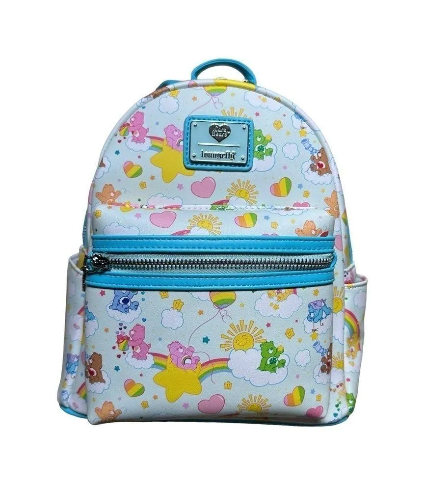 Loungefly Exclusive Care Bears Rainbow Mini Backpack - Image 7