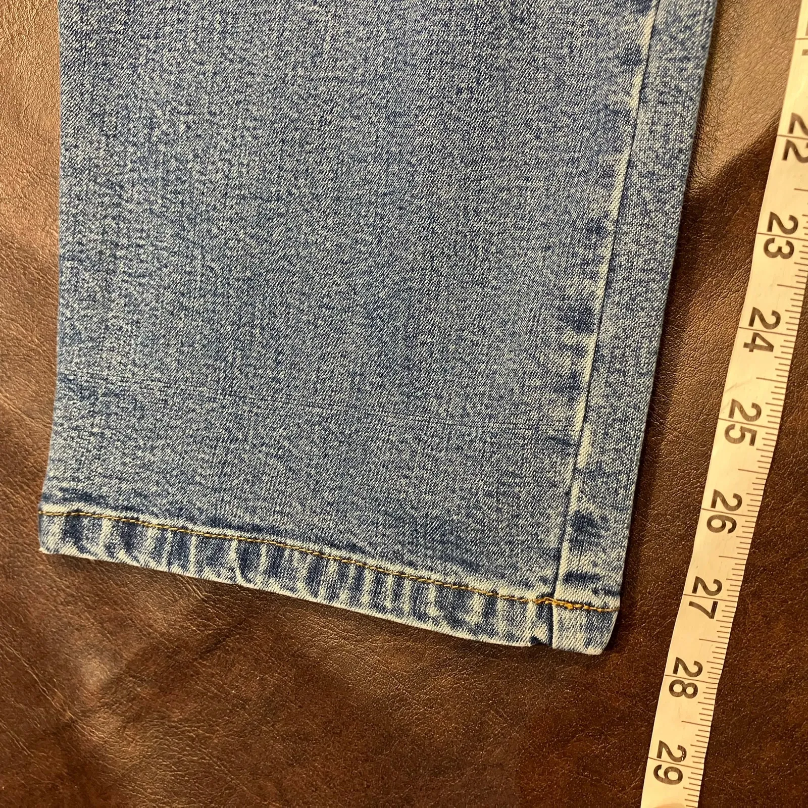 Vintage Lauren Ralph Lauren Petite Jeans Y2K‎ High Rise Tapered Mom Denim 14P - Image 15