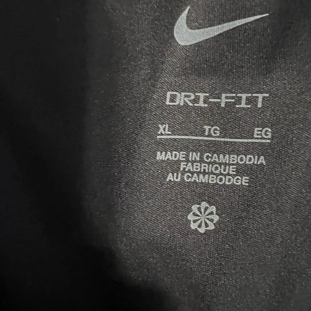 Nike Women's Black Athletic Shorts - Image 7