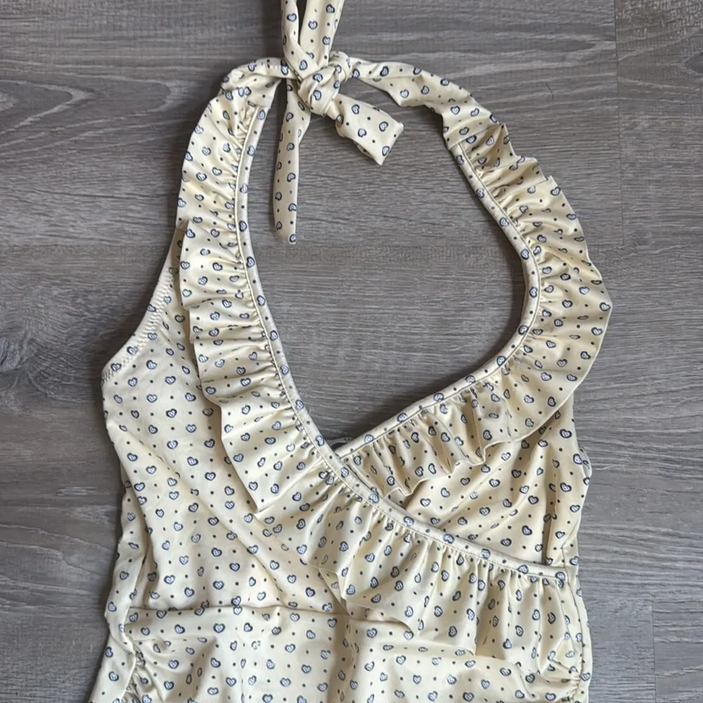 Ganni sonata Halter neck swimsuit XS - Image 4