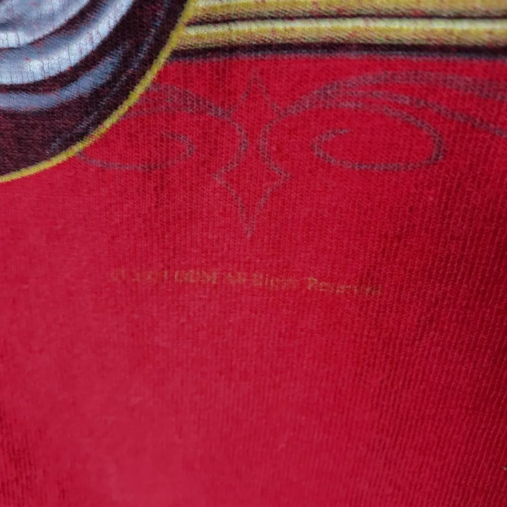 00s Vintage Choppers T Shirt Motorcycle Biker Graphic Tee Short Sleeve Red XXL Size undefined - Image 14