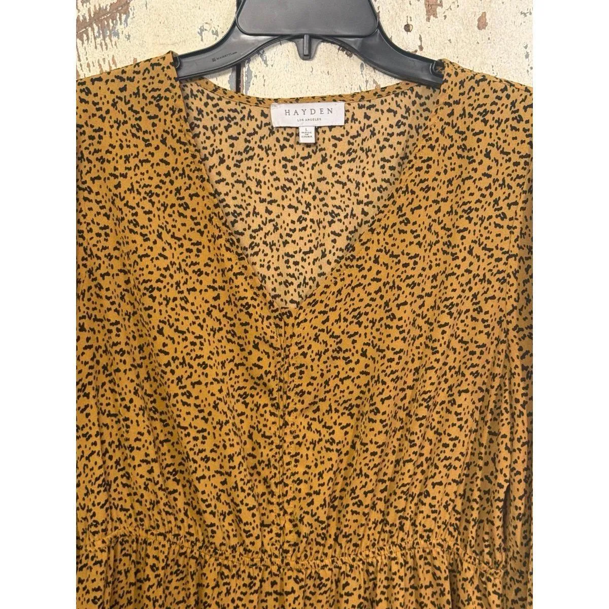 Hayden LA - Womens Printed Button Down Maxi Dress size Large - Image 3