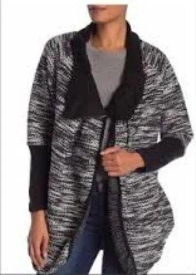 Papillon Front Zip Jacquard Knit Jacket NEW - Image 2