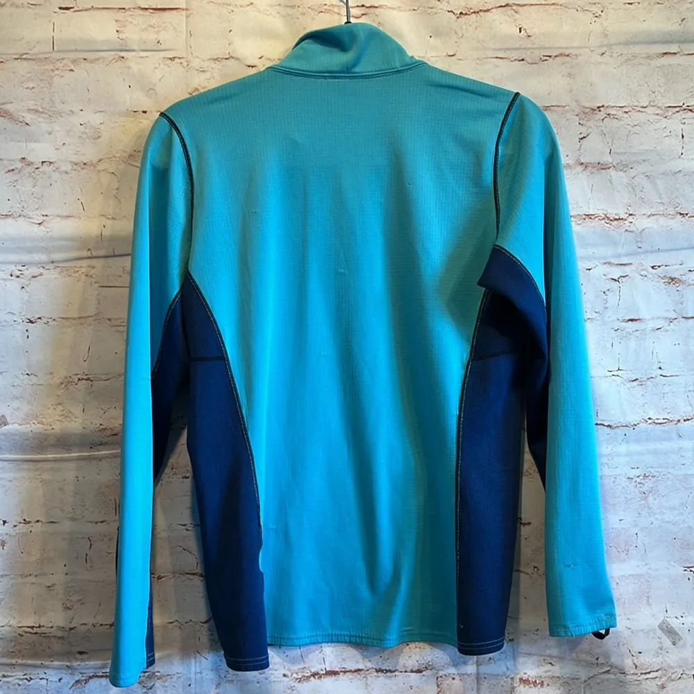 Patagonia Womens Medium Capilene Midweight Half Zip Baselayer Asia Fit Pullover - Image 2