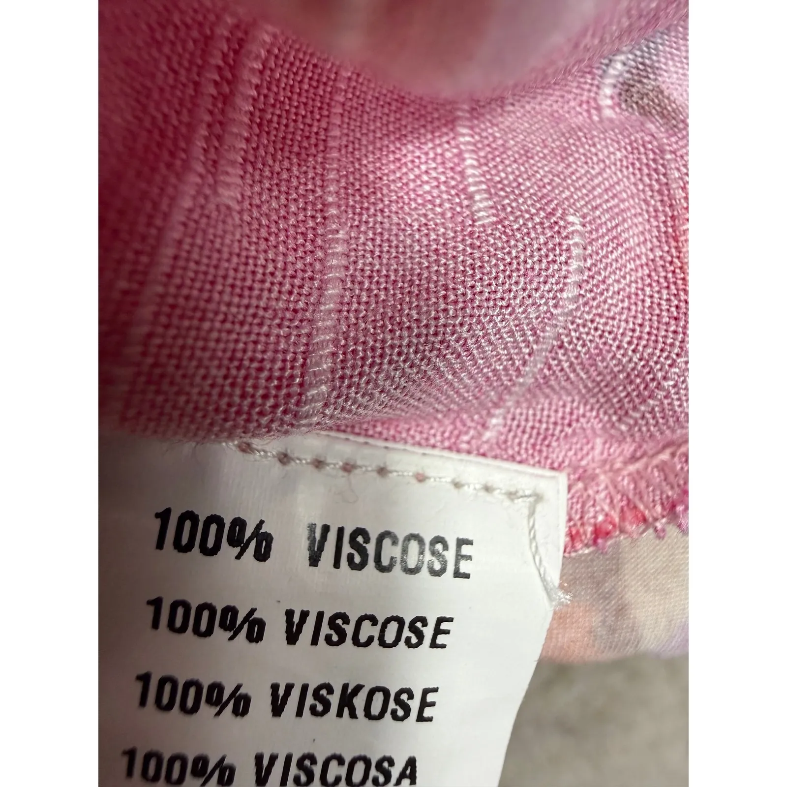 NWT Blank London Floral Open Front Kimono Shrug Cover Up One Size ALL‎ Colorful Pink - Image 6