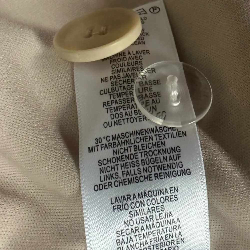 Adrianna Papell Cropped Trench Button Up Peacoat Utility Khaki Cream Medium - Image 12