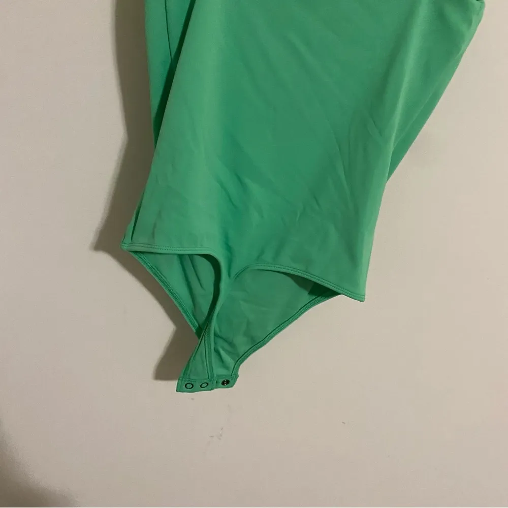 Express Neon Green Padded Bodysuit size XS - Image 9