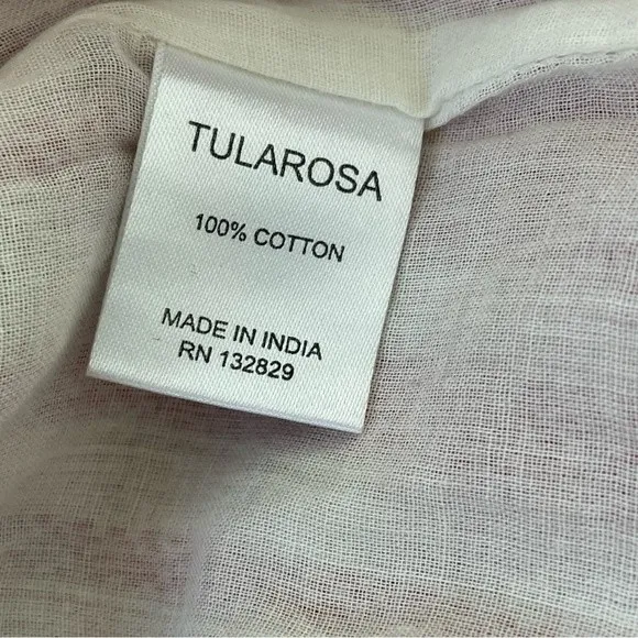 NWT‎ Tularosa Amelia Romper Red and White Size Medium - Image 10