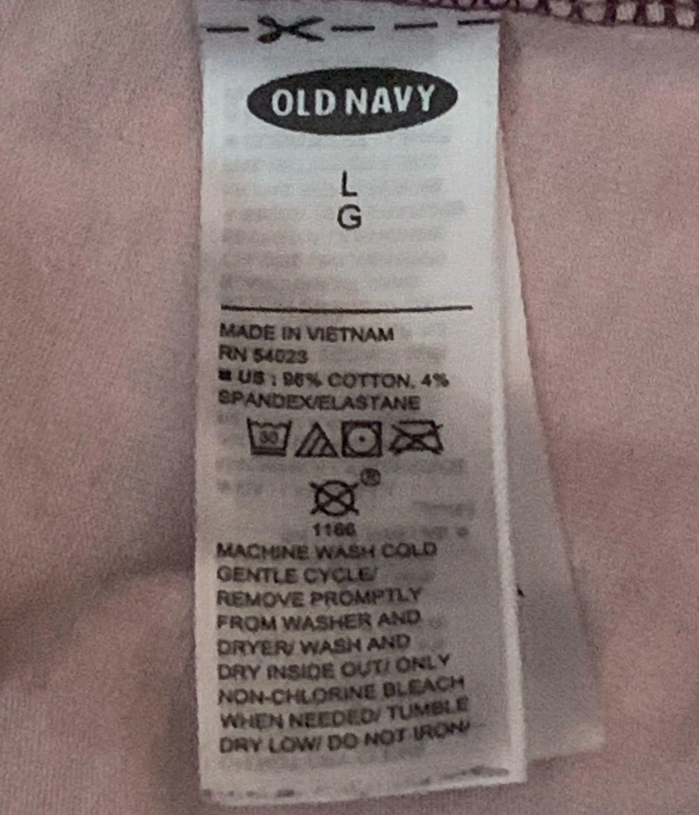 Cropped Leggings High Rise Tie Dye Size Large Cotton Spandex Preowned - Image 4