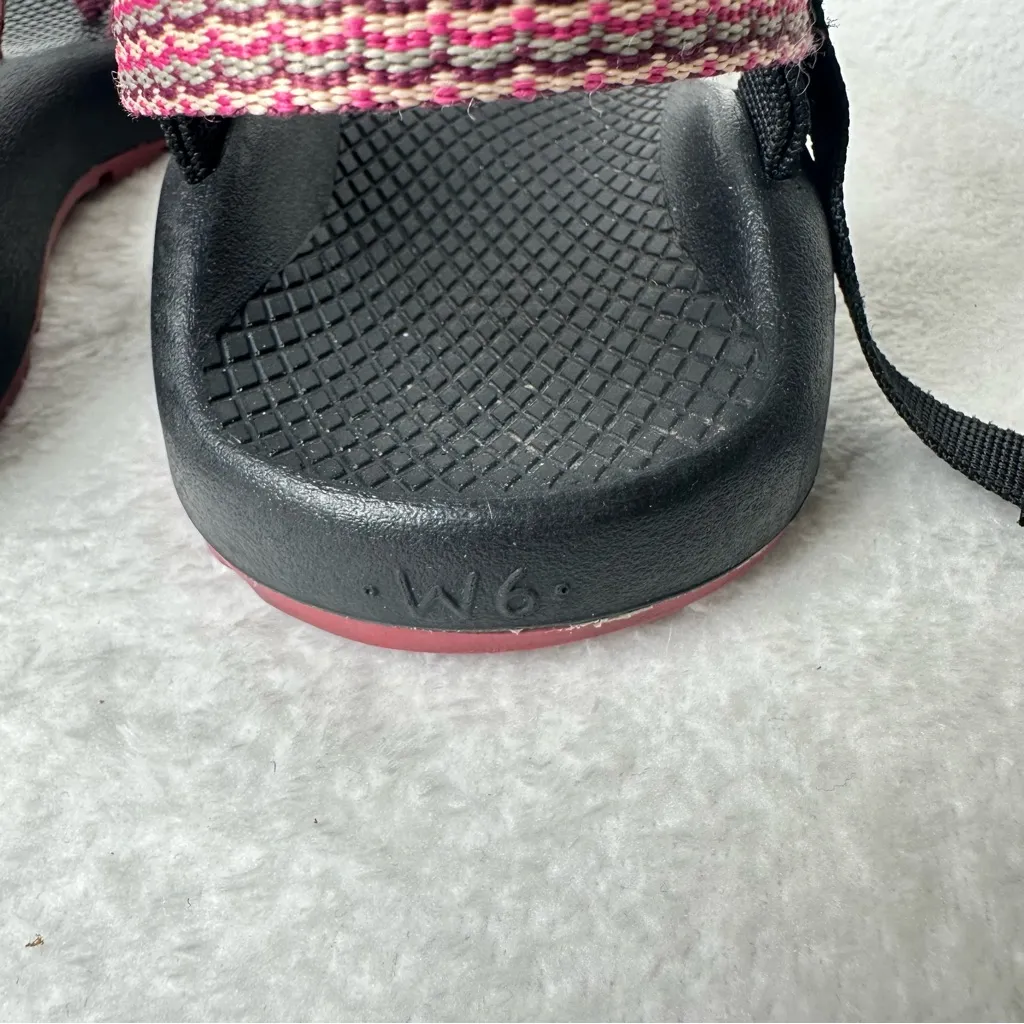 Chaco  ZX/2 Sport Sandals Women's 6 Pink Wave Print J105500 hiking water - Image 11