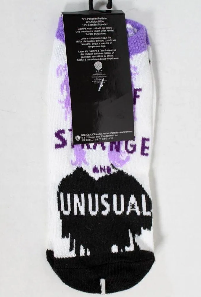 NWT Gothic Lydia Beetlejuice Ankle Socks Women’s Purple - Image 2