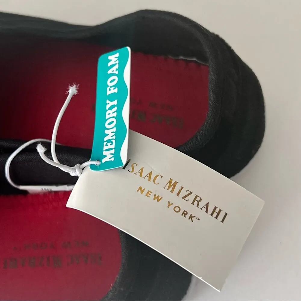 Isaac Mizrah Embroidered Holiday Wreath  Memory Foam Slip ON Sneakers Sz 7 - Image 9