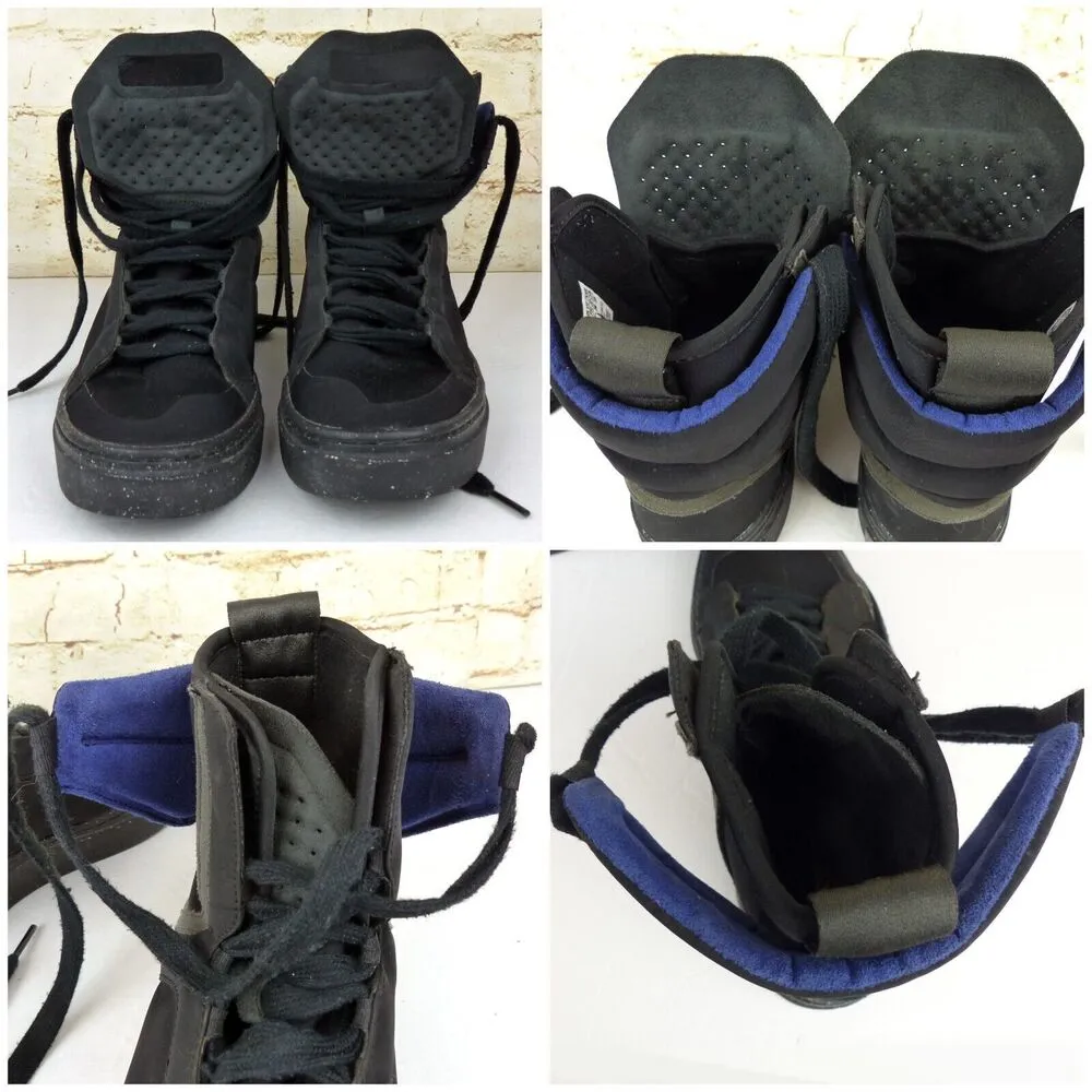 Adidas Stella McCartney Sneakers Women 7 Black Asimina High Top Lace Up Boxing - Image 6