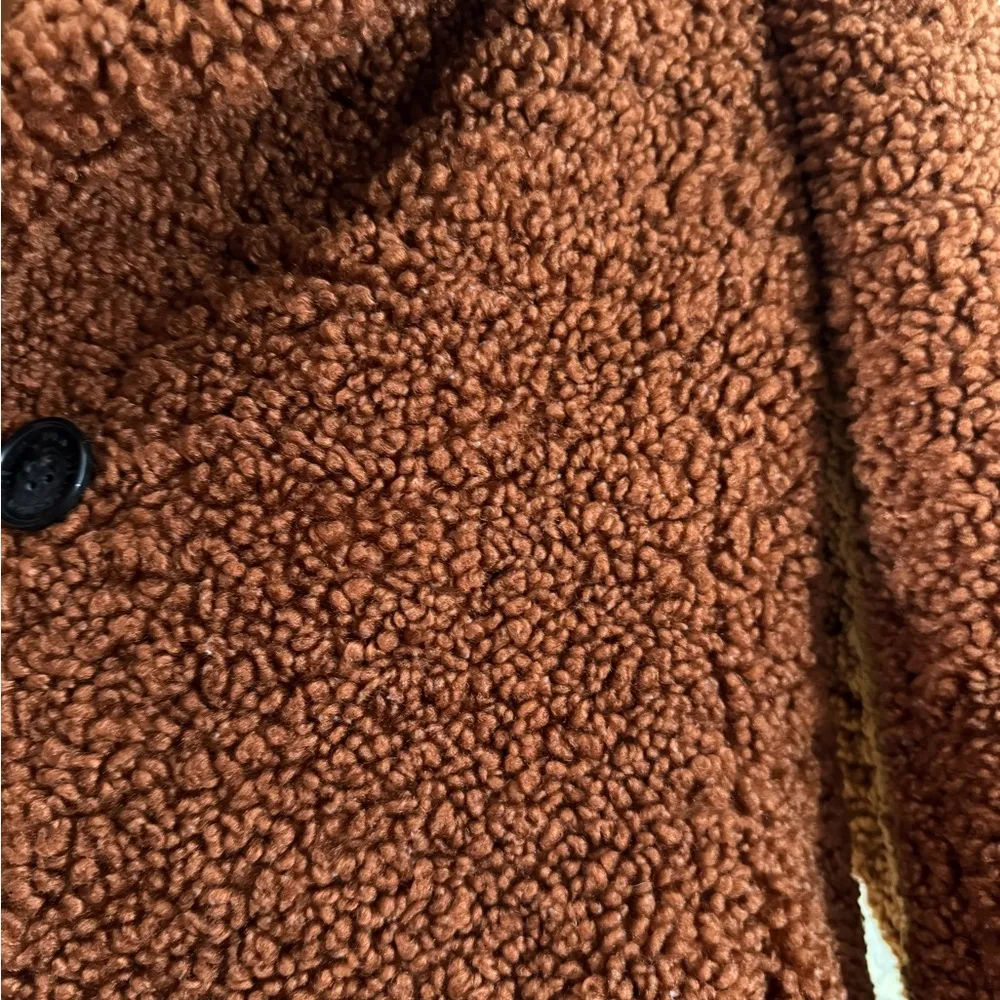 Sam Edelman Brown Teddy Coat XS - Image 11