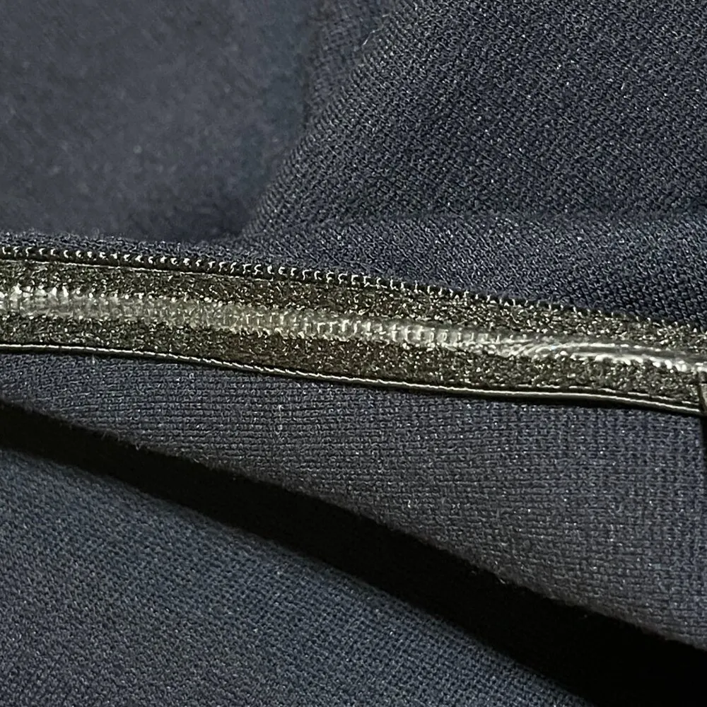 Lulus OTS How Much I Care Dress Midnight Blue Size S Small Stretch Midi - Image 6