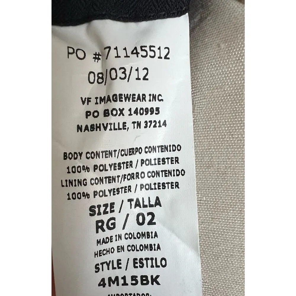 Linden Grey Women's Classic Black Button Up Blazer Regular Size 2 - Image 9