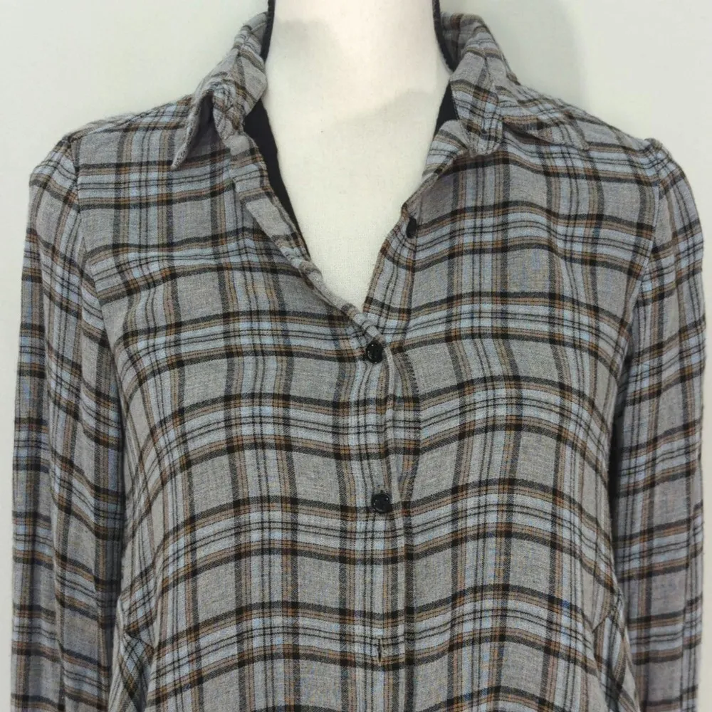Drew Women's Skylar Plaid Long sleeve Top‎ - Image 3