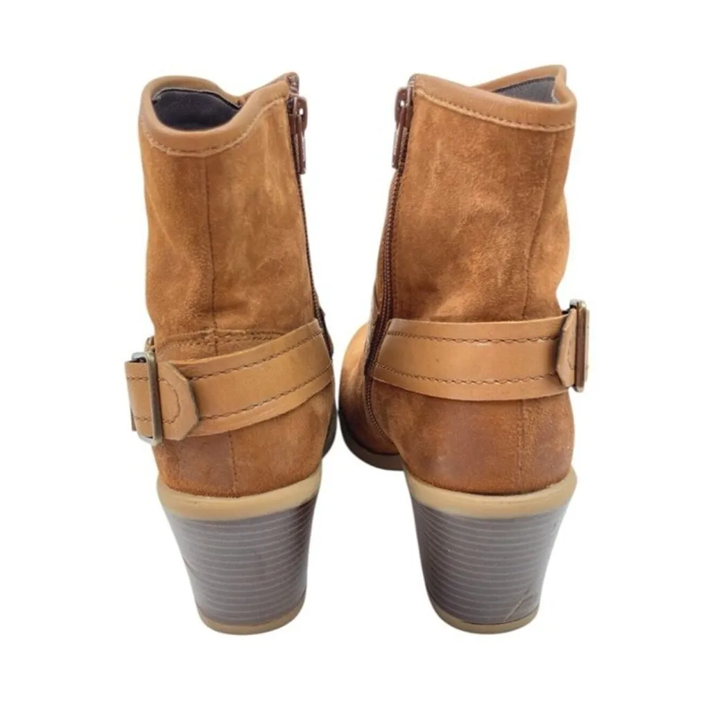 *Earth Lina Arlington Boots Womens 8.5 Brown Leather Western Cowgirlcore Festiva - Image 8