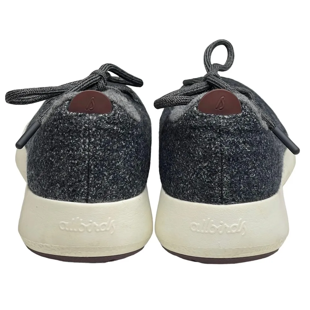⚘ Mizzles Wool Runner Sneakers ⚘ Dark Grey ⚘ Sustainable Eco Friendly ⚘ - Image 5