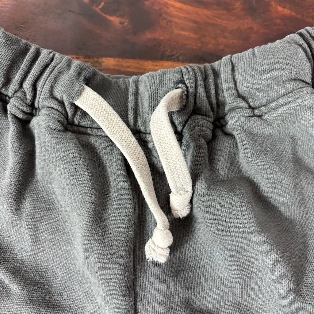 Women's Gray Muhlenberg College Sweat Shorts Size S Elastic Waistband - Image 3