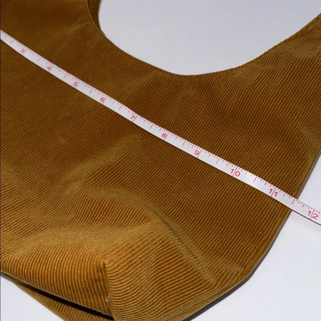 Merit Corduroy Signature Beauty Bag Brown - Image 6