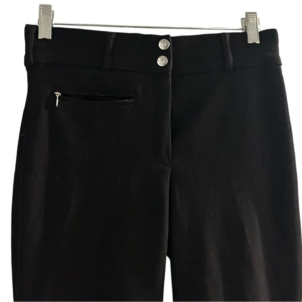 Marys Tack & Feed black ribb low rise wwb knee riding pants size 28 - Image 2