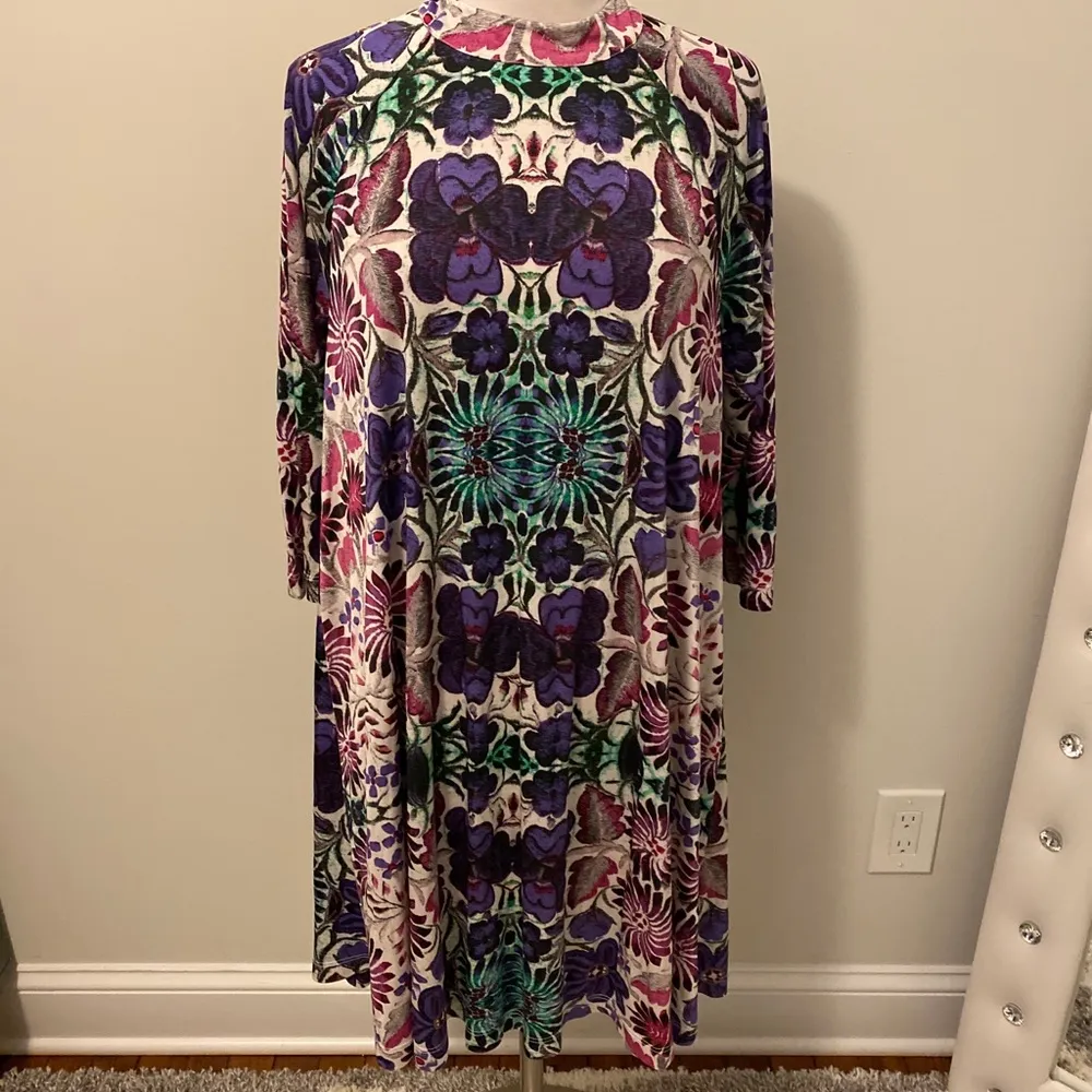 Free People Fiesta White Combo Shift Dress - Image 26