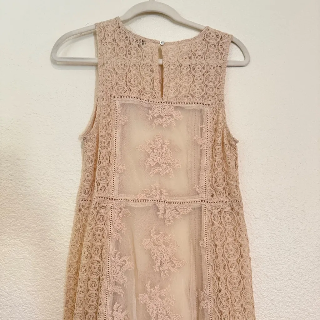 Forever 21 Contemporary Sheer Crochet Dress - Image 9