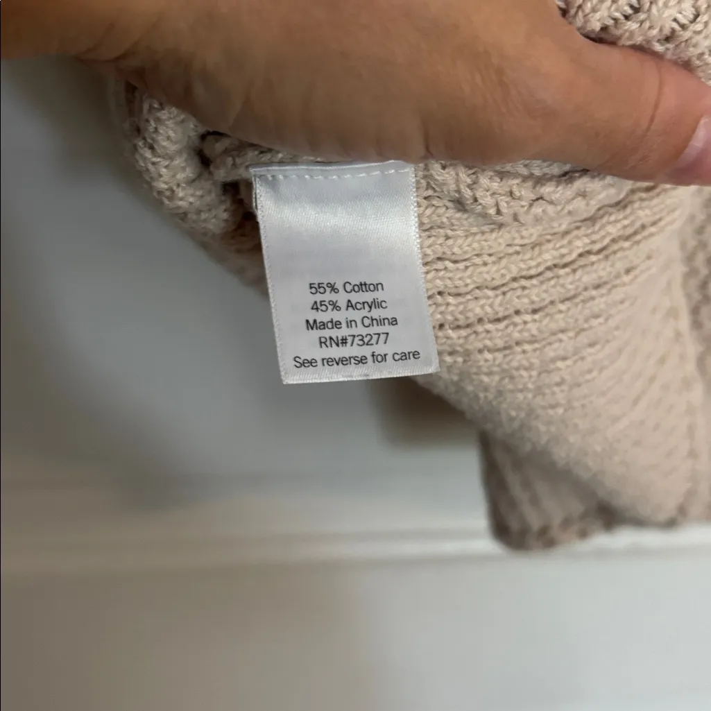 Nine West Taupe Knit Sweater Tank - Image 4