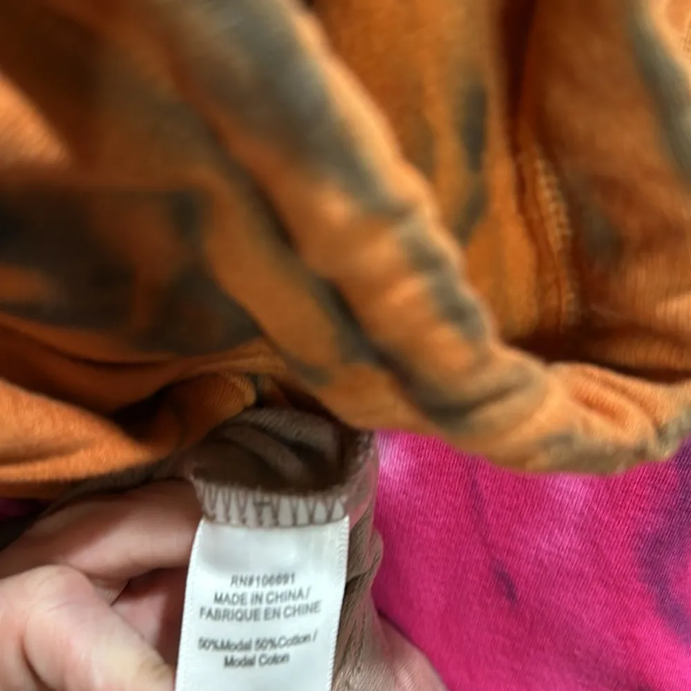 YFB Young Fabulous and Broke size small tie dye hooded sweatshirt - Image 7