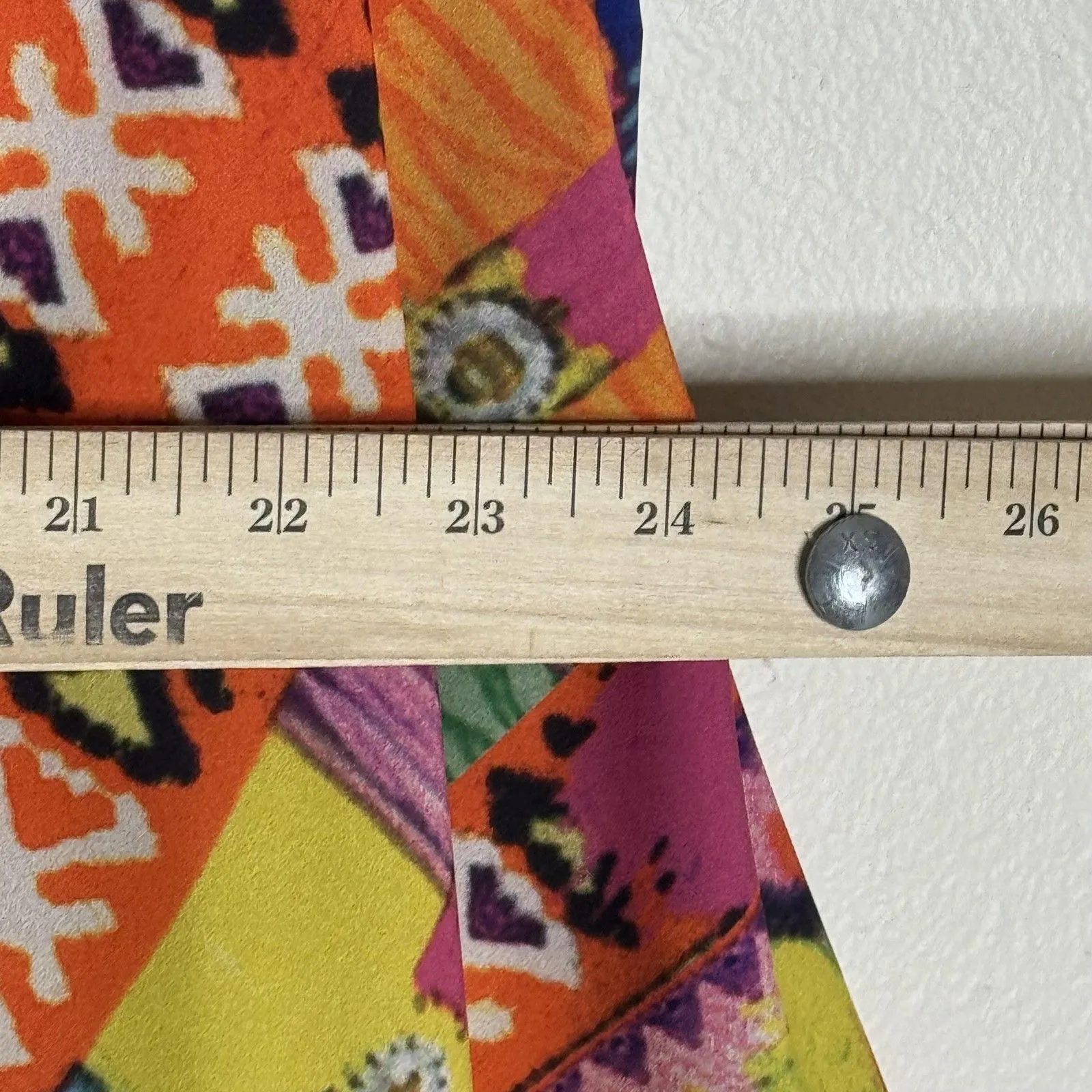 Soft Surroundings Womens one size Boho Open Front Drape Vest abstract Aztec - Image 6