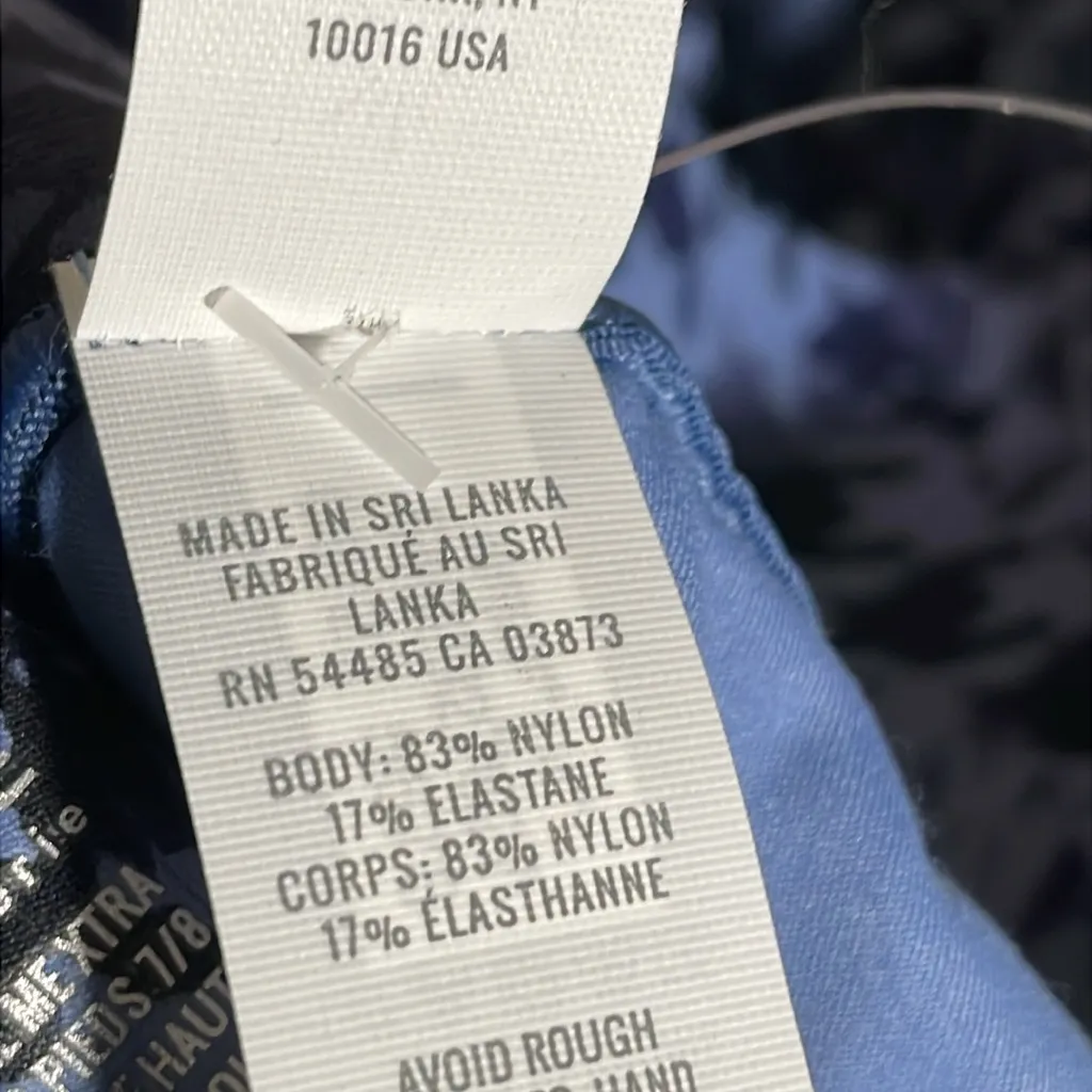 Offline By Aerie Real Me Xtra Short Leggings Marbled Blue XS Short NWT - Image 7