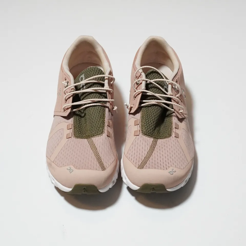 On Cloud Women's Slip On Lace Up Athletic Work Out Sneakers Shoes Rosebrown/Camo - Image 2
