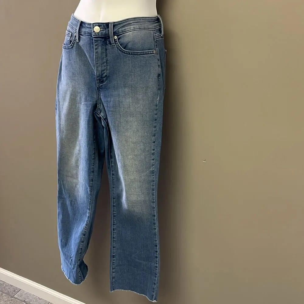 NYDJ Light Blue Cool Embrace Slim Bootcut 5-Pocket Jeans- Sz  4** read below - Image 2