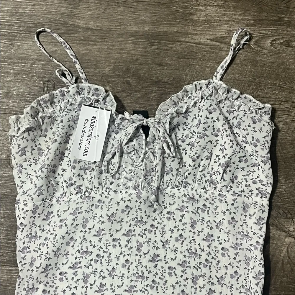Floral Print summer mini dress - Image 2