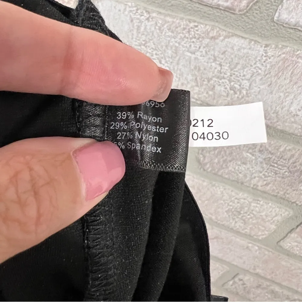 Boston Proper Gray Leopard Print Pull on Leggings Size XXS - Image 11