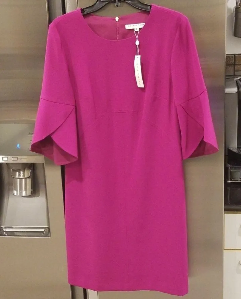 💕TRINA TURK💕 Birdland Bell Sleeve Shift Dress - Image 7