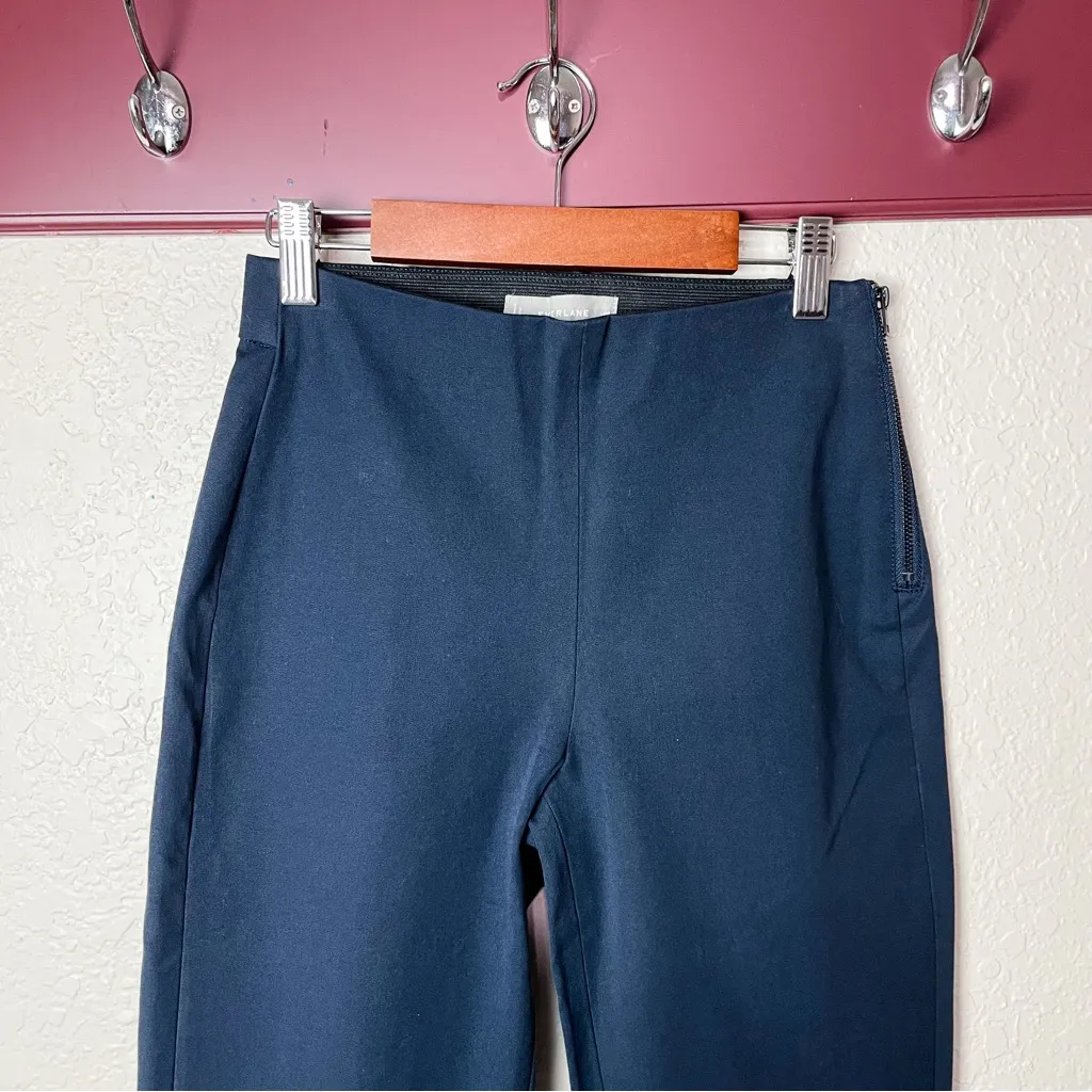 NWOT Everlane Side Zip Stretch Cotton Pant Size 00 - Image 4