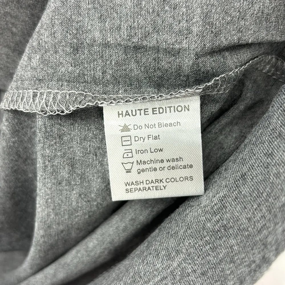 Haute Edition Dog Mom Oversized Red Buffalo Plaid Shirt Women’s Size Medium - Image 7