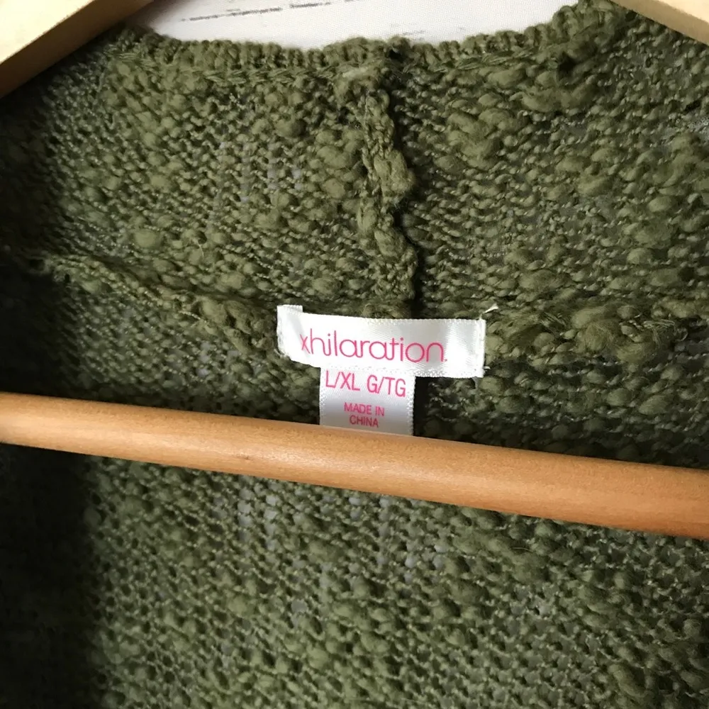 Green Sleeveless Cardigan - Image 5