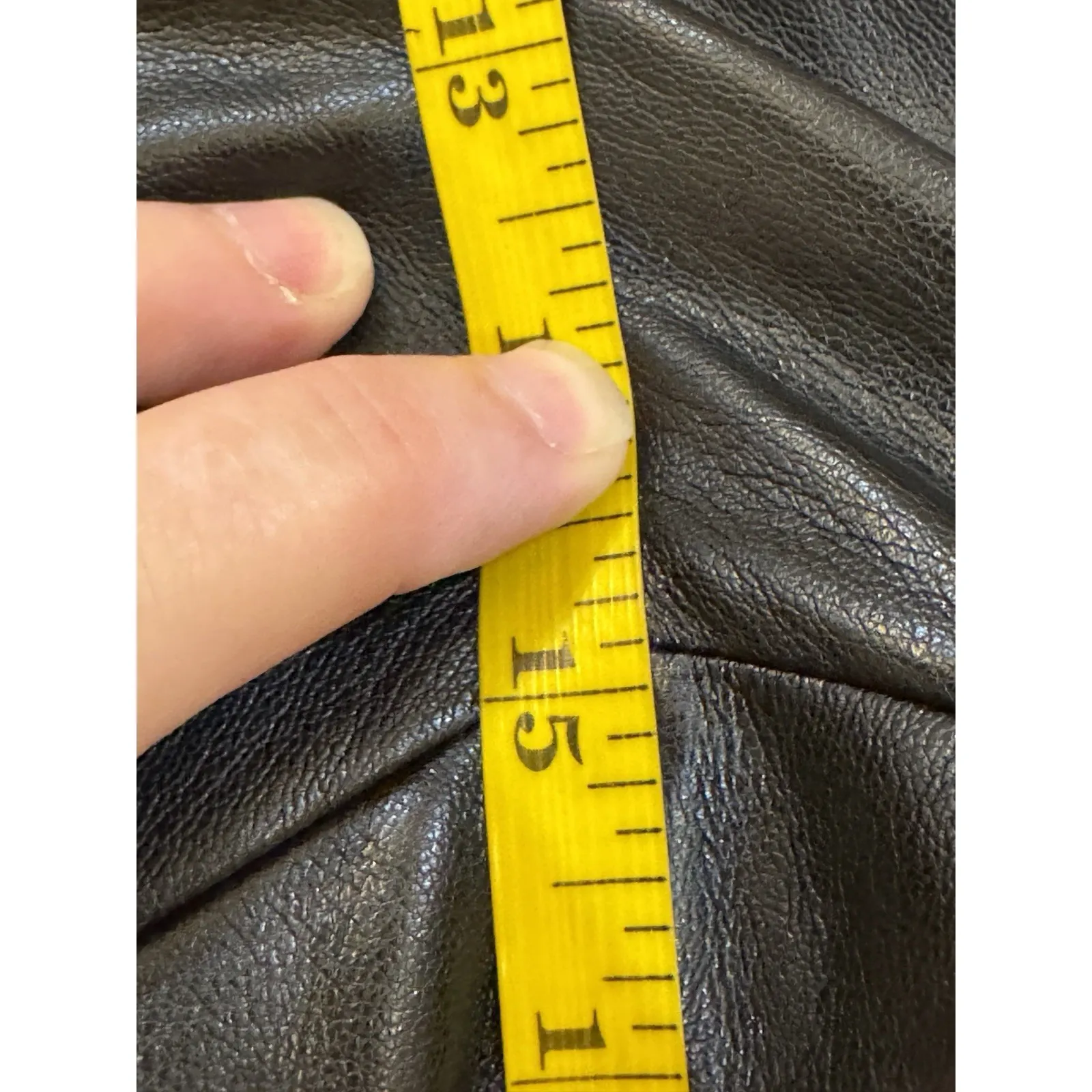 $236 Rails Jo Pant Faux Leather Vegan Pants Size‎ 10 High Waist - Image 10