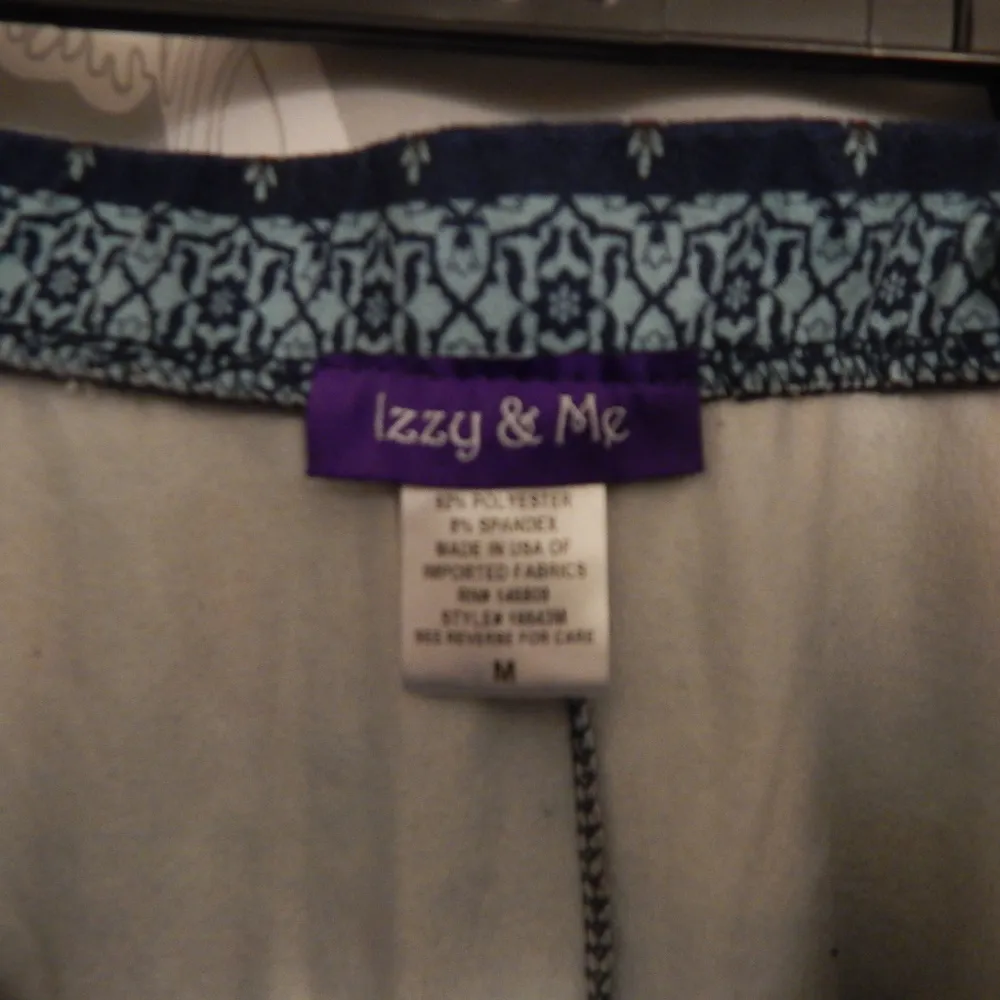 Izzy & Me Blue Floral Faux - Image 9