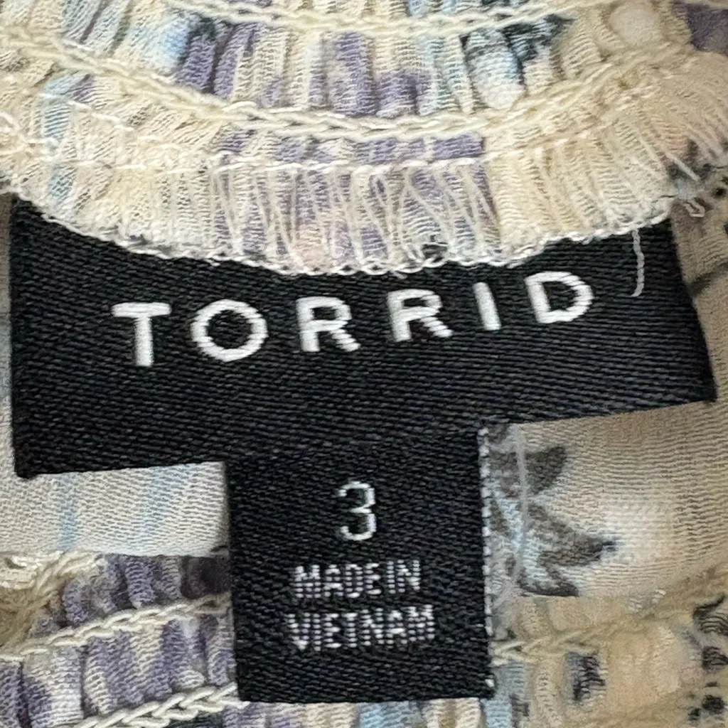 Torrid Midi Clip Dot Mock Neck Dress | Size 3X - Image 8